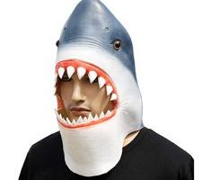 mascaras de tiburones
