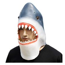 máscaras de tiburones