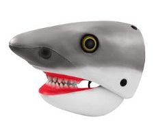 mascara de tiburon movil