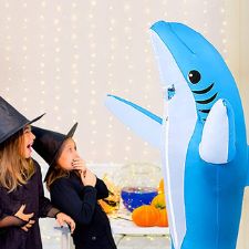 Disfraz inflable de tiburón para adultos